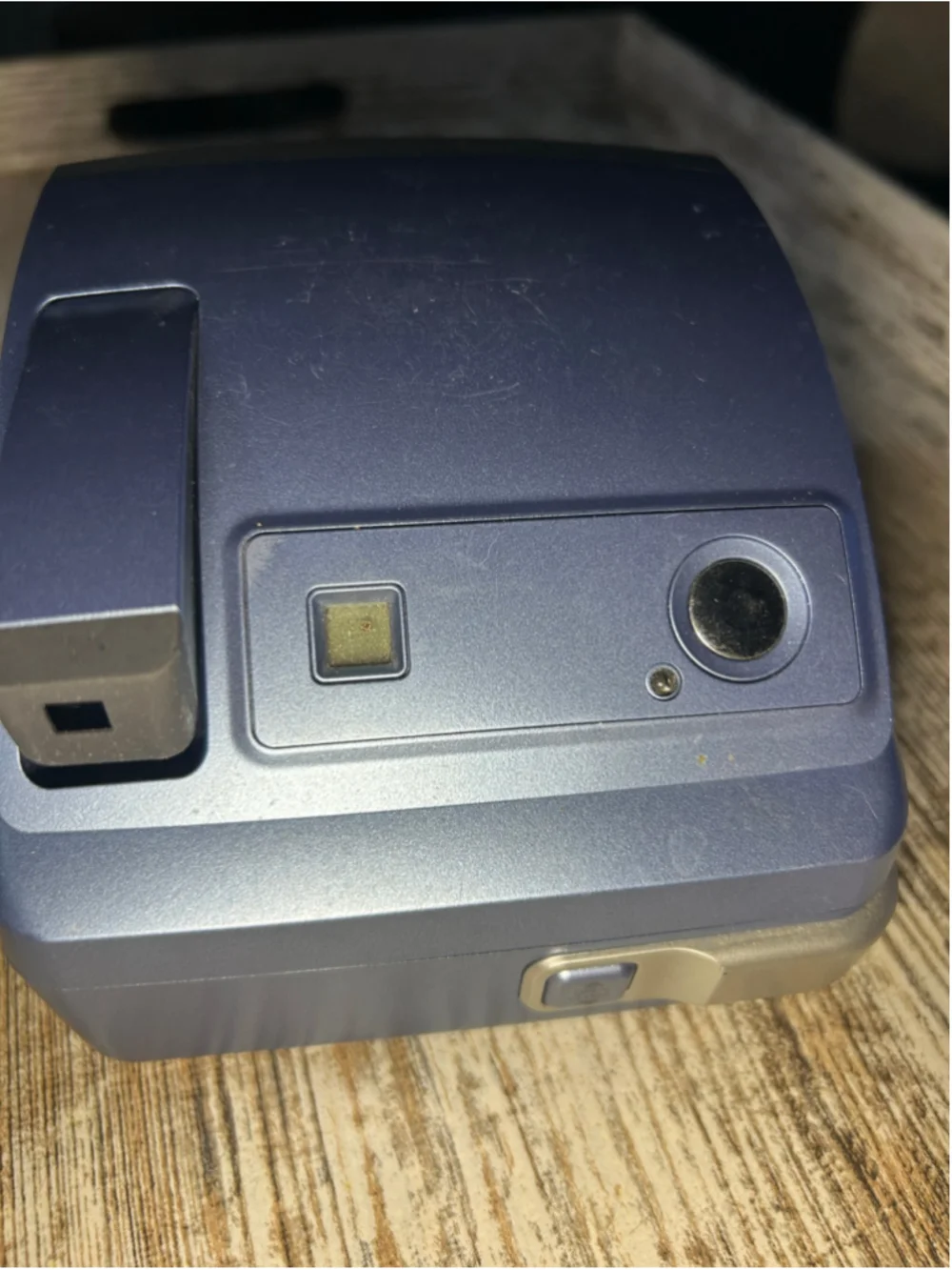 Polaroid One600 Instant Film Camera One Size Blue and Silver